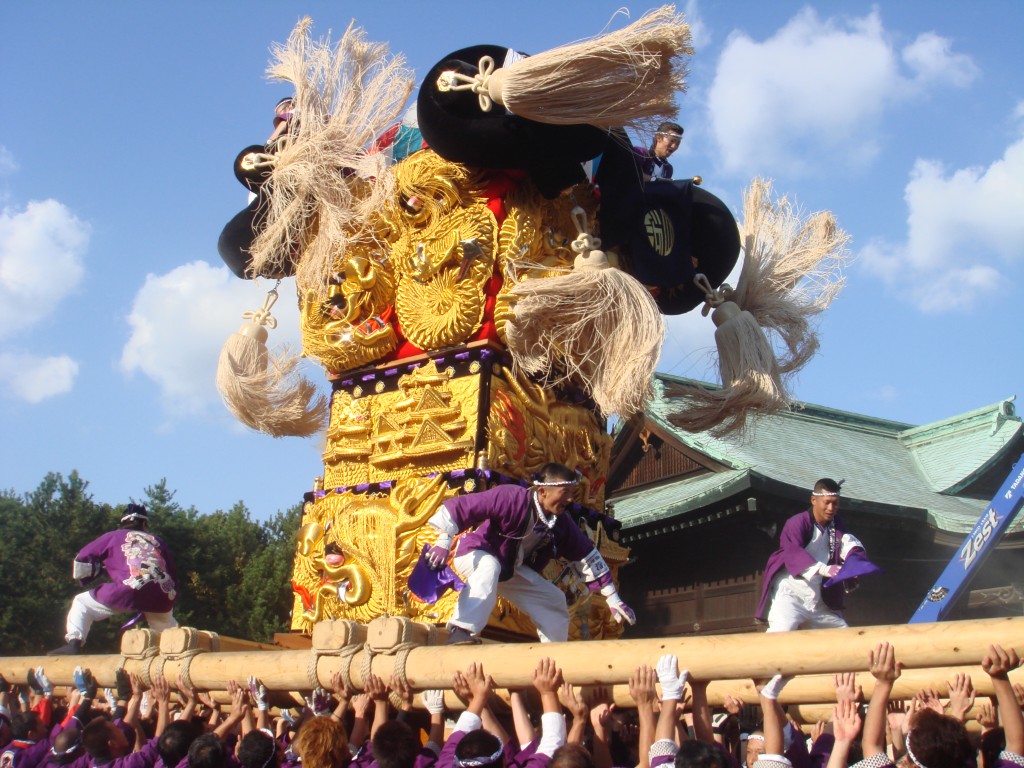 新居浜太鼓祭の様子